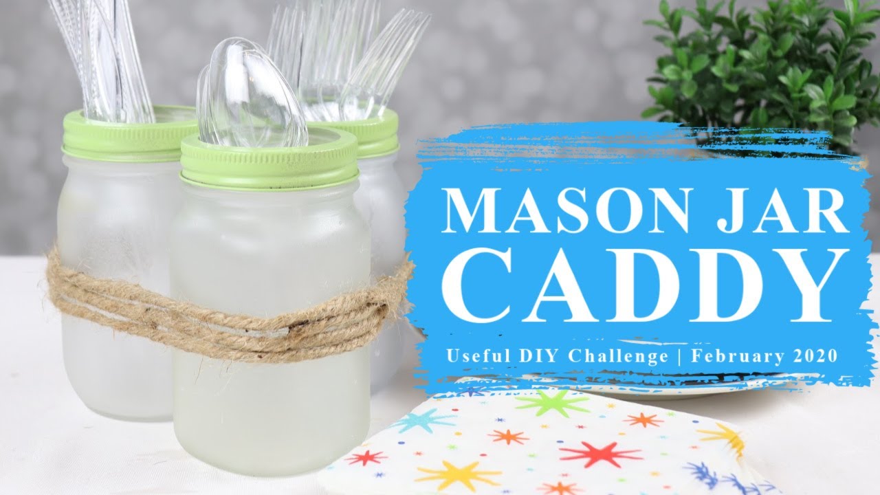Mason Jar Organization for your Craft Room - Creative Ramblings