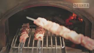 Шашлыки из пицца-печи  2 пиццы  (mangalvesta.ru) / Kebabs in VESTA pizza oven