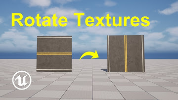 How to rotate textures in Unreal Engine 5