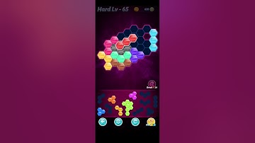 Block! Hexa Puzzle~Extreme D block 11 to 12 levels~ level-65