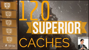Opening 120 Superior Ambush Caches! Exotics!, Classified! - The Division Global Event 1.8