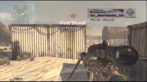 MW2 1 v 1 Sniper Match on Rust