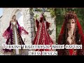 Turkish Traditional Bride Caftan Dress Design