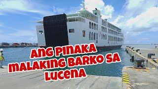 may bagong barko sa pier nang lucena,(Lucena to Masbate)#pleasesupportmychannel #jomerofficialvlogs