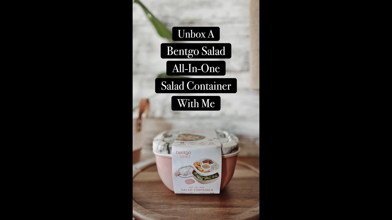 Best Container For Salad  Bentgo All In One Salad Container Unbox And  Review 