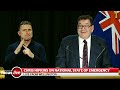 Hipkins and Robertson on National State of Emergency  | nzherald.co.nz