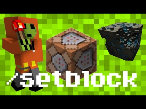 Minecraft Set Block Tutorial