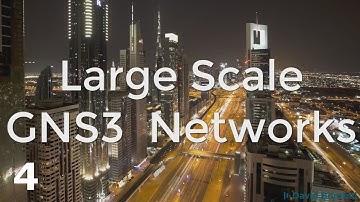 GNS3 Talks: Building large scale GNS3 networks (Part 4). DHCP Server, Router on a stick, SMB Part 2