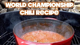 National Champion Chili Recipe (2018)