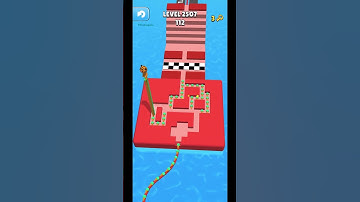 Gameplay top mobile games Relaxing n satisfying game iOS/ANDROID Stacky Dash  #shorts Level 2507