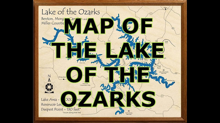 Map of bars at lake of the ozarks