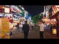 [4K] Night walk to Ilsan city downtown energetic mood : South Korea records no new local cases