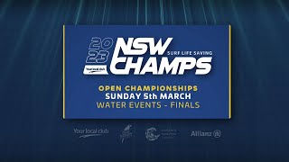 [LIVESTREAM] 2023 Surf lIfe saving NSW Open Championships FINALS (Sunday)