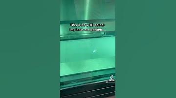 This is how 3D Spinal Implants are Printed..