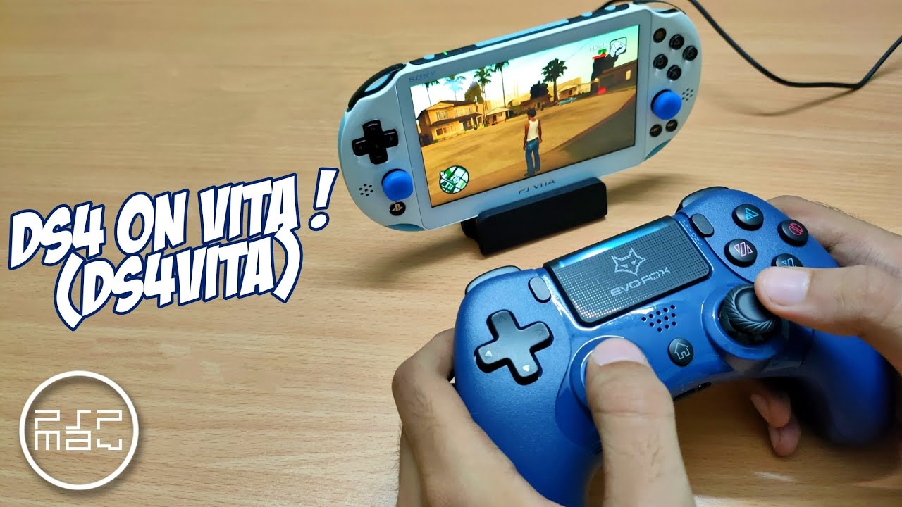 fryser spørgeskema Indflydelse How to connect PS4 controller to a PS Vita - YouTube