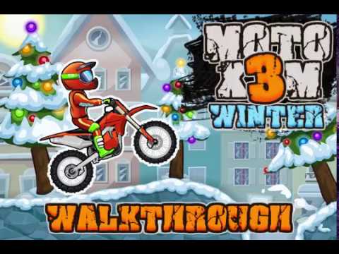 Moto x3m Winter Walkhtrough