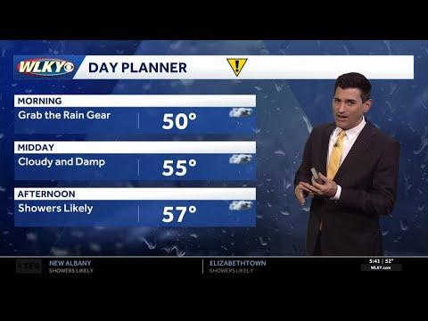 Rain Friday gives way to brighter weekend skies - YouTube