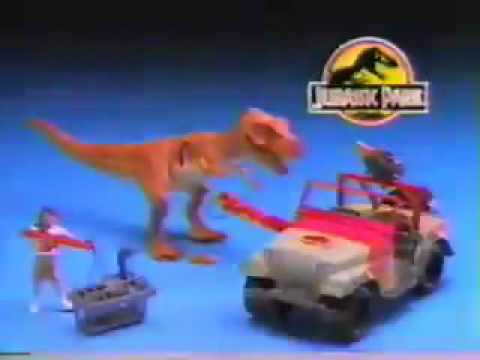 jurassic park 90s toys