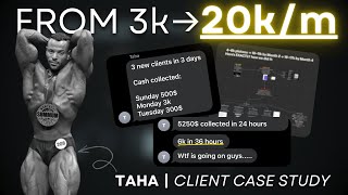 From 3k to 20k/Month: The Decisions That Changed Taha’s Business
