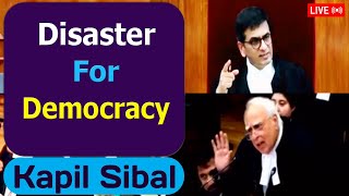 'You have to maintain integrity of the political party!'-Kapil Sibal, Supreme Court of India