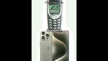 @TheHumanEditor Open Collab Submission | Nokia 3310 vs iphone 15
