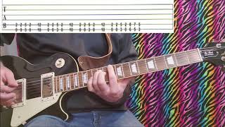 How to Play - "ANTICHRIST SUPERSTAR" w. tabs - MARILYN MANSON guitar lesson