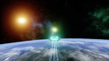 Procedural Planet in Space Blueprint in the Unreal Engine 4 HD V3