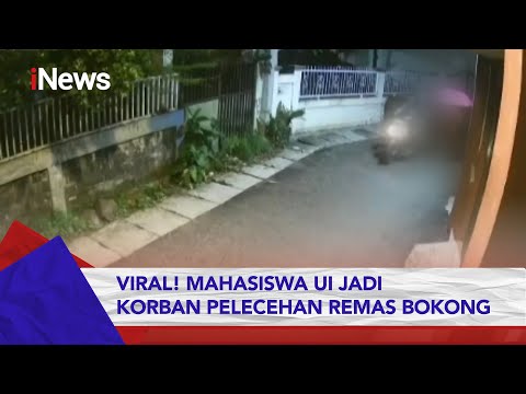 VIRAL! Mahasiswa UI Jadi Korban Pelecehan Remas Bokong Terekam CCTV #iNewsPagi 17/03