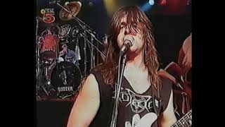 Sodom - Iron Fist Live In Braunschweig (Germany) 1988.05.28 (Tele 5 Video Clip)