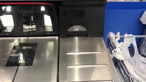 Walmart Self Checkout By NCR