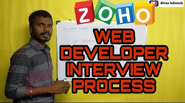 Zoho Web Developer Interview Process in Tamil | #zoho interview for freshers | Sivas Infotech