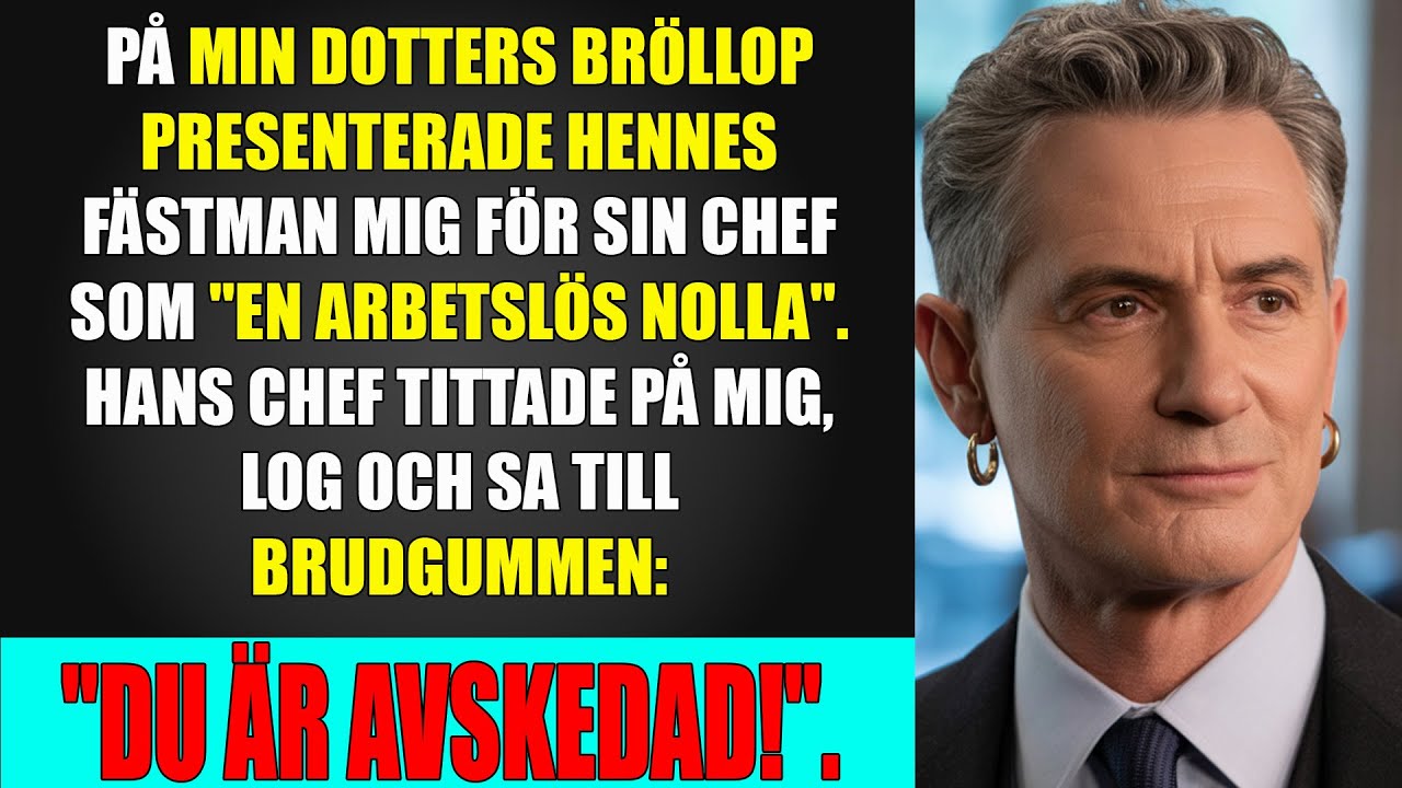 På min dotters bröllop presenterade hennes fästman mig som en 