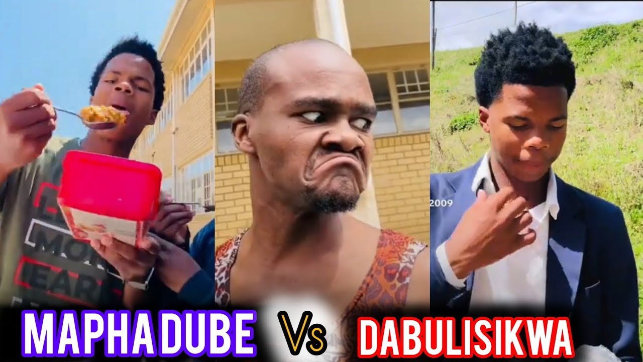 MAPHA DUBE VS DABULISIKWA Tiktok Comedy Chronicles Part 1 #mzansicomedy 
