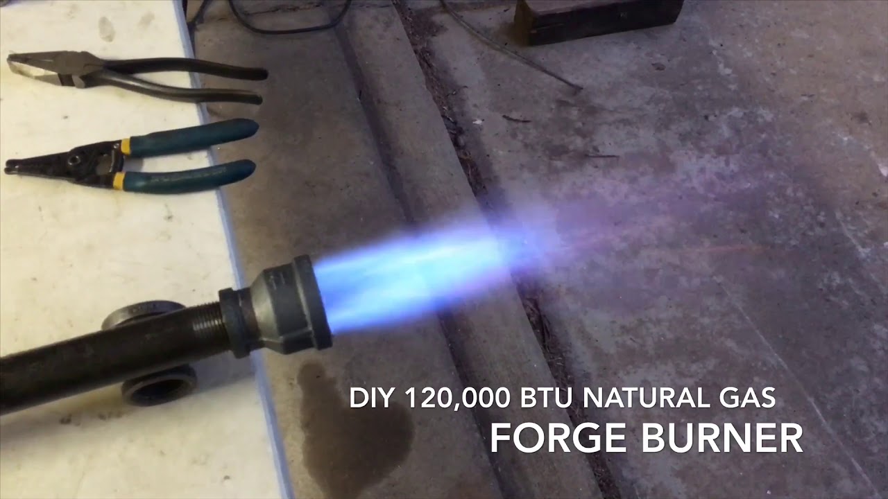 Natural gas burner YouTube