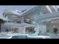 Luxurious Multimillion Dollar Modern Mega Mansion With Beautiful Interior Designs