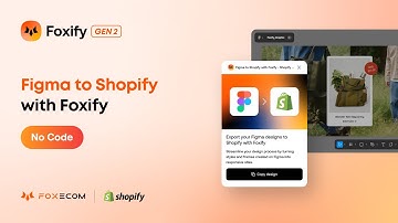 Convert Figma to Shopify in Minutes! (FREE & No Code) | Foxify Page Builder Tutorial