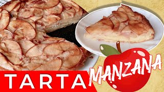 TORTA DE MANZANA casi SIN MASA deliciosa | Receta Fácil | Tenedor Libre