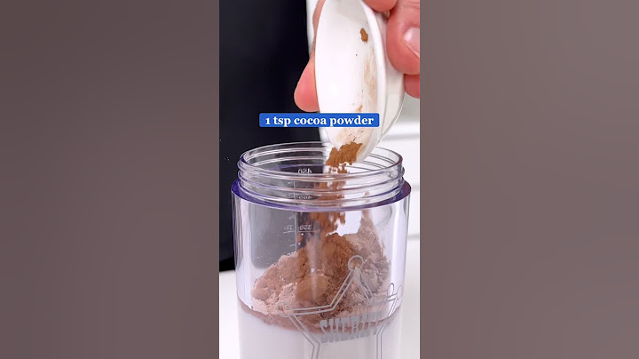 Chocolate Banana Protein Shake BlendJet Recipe