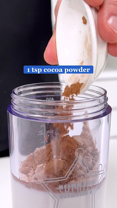 Chocolate Banana Protein Shake BlendJet Recipe