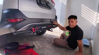 Pasang Rear Bumper Terios/Rush pakai Sun Rise Armor jooss..!! Auto Ganteng