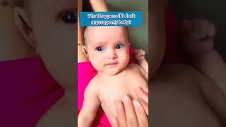 What happened?shorts viral babymassage malish massage babycaretips newmom