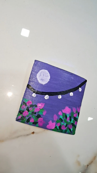 scenery || #viral #trending #art #cute #flowers #shakyshaky #shaky #diy #schoolideas #easy