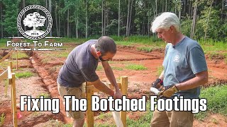 Fixing The Botched Footings