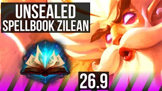 ZILEAN &amp; Smolder vs YUUMI &amp; Zeri (SUP) | Unsealed Spellbook | KR Master | 26.9