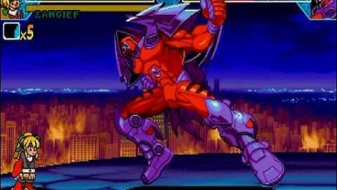Marvel vs Capcom - Roll vs Onslaught