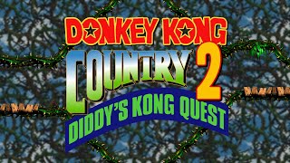 Donkey Kong Country 2: Diddys Kong-Quest #1 - Bramble Maze-raylux