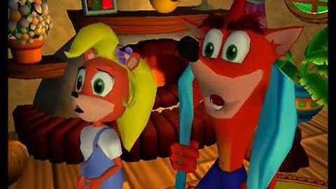 Crash Bandicoot The Wrath Of Cortex PS2 Intro 60FPS