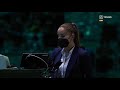 Davis Cup 2021 QF Fognini/Sinner (ITA) vs Mektic/Pavic (CRO) Chair Umpire - Marijana Veljovic