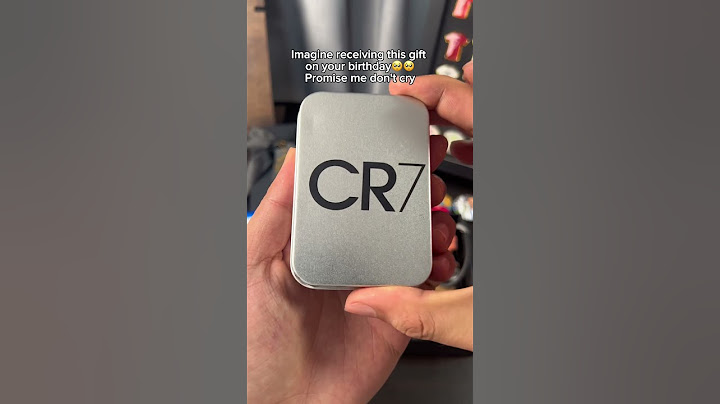 Looking for the Best Birthday Surprise? This Ronaldo Gift Box Is It! #cr7 #realmadrd #cristiano