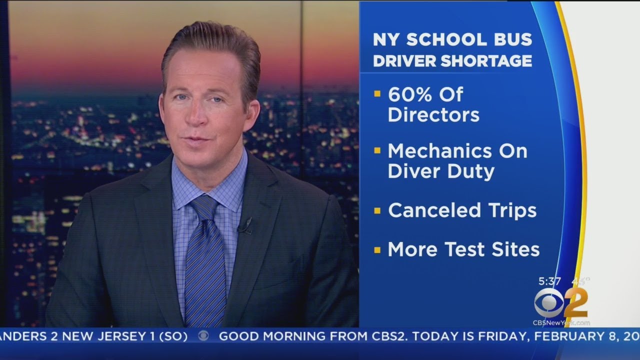 NY School Bus Driver Shortage - YouTube